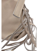 Roberta M Borsa Tote HARPER pelle naturale-beige