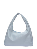 Roberta M Rucsac Arianna  piele naturala Albastru deschis