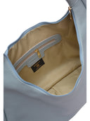 Roberta M Rucsac Arianna  piele naturala Albastru deschis