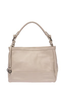 Roberta M Borsa a tracolla JOANNA in vera pelle-beige