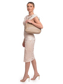 Roberta M Borsa a tracolla JOANNA pelle naturale-taupe