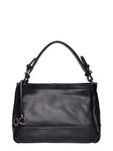 Roberta M Borsa a tracolla JOANNA in vera pelle - Nera