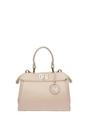 Roberta M borsa a mano AMALIE vera pelle-beige
