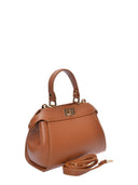 Roberta M borsa a mano AMALIE pelle naturale-cognac