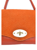 Roberta M borsa a mano CLARISSE pelle naturale-Arancione