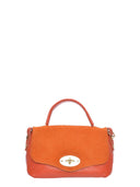 Roberta M borsa a mano CLARISSE pelle naturale-Arancione