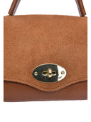 Roberta M borsa a mano CLARISSE pelle naturale-Cognac