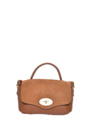 Roberta M borsa a mano CLARISSE pelle naturale-Cognac