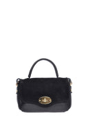 Roberta M borsa a mano CLARISSE pelle naturale-Nero