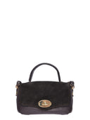 Roberta M borsa a mano CLARISSE pelle naturale-Marrone Scuro