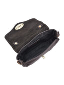 Roberta M borsa a mano CLARISSE pelle naturale-Marrone Scuro