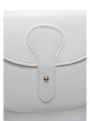 Roberta M Borsa a tracolla DALIA in vera pelle-bianca