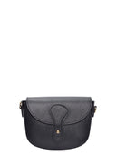 Roberta M Geanta postas DALIA piele naturala-Negru