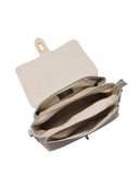 Roberta M borsa baguette ANEMONE pelle naturale-beige