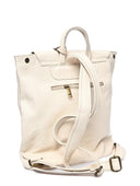 Roberta M Rucsac SELENE piele naturala Bej