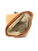 Roberta M Rucsac SELENE piele naturala coniac