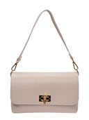 Roberta M Borsa a tracolla FRANCESCA in pelle naturale-beige