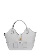 Roberta M borsa a mano CAMILA pelle naturale-bianco