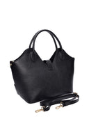 Roberta M borsa a mano CAMILA pelle naturale-Nero