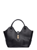 Roberta M borsa a mano CAMILA pelle naturale-Nero