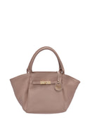 Roberta M Geanta Tote ESME piele naturala-Roz pudra