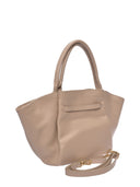 Roberta M Borsa Tote ESME in vera pelle-tortora