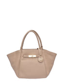 Roberta M Geanta Tote ESME piele naturala-taupe