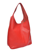 Roberta M borsa Hobo LUDOVICA in vera pelle-Rosso