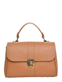 Roberta M borsa a mano RAQUEL in vera pelle - Cognac
