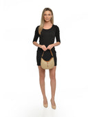 Roberta M Geanta de umar  SVETLANA piele naturala taupe