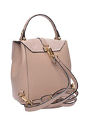 Roberta M RUCSAC/GEANTA DE MANA SERAPHINA piele naturala-Roz pudra