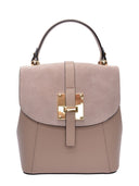 Roberta M RUCSAC/GEANTA DE MANA SERAPHINA piele naturala-Roz pudra