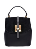 Roberta M RUCSAC/GEANTA DE MANA SERAPHINA piele naturala-Negru