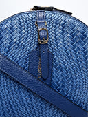 Roberta M Geanta de umar  RAPHAELLE piele naturala Albastru denim