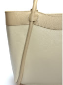Borse Borsa tote Viviana in pelle naturale color tortora