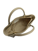 Borse Borsa tote Viviana in pelle naturale color tortora