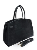 Isabella Rhea Geanta de mana  Yvonne piele naturala Negru