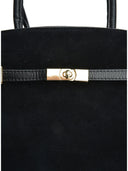 Isabella Rhea Geanta de mana  Yvonne piele naturala Negru