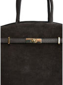 Isabella Rhea Geanta de mana  Yvonne piele naturala Maro inchis