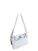 Borse a tracolla Zara in pelle naturale viola