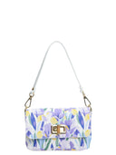 Borse a tracolla Zara in pelle naturale viola