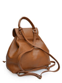 Isabella Rhea Rucsac Aurelia piele naturala-Coniac
