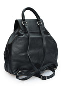 Isabella Rhea Rucsac Aurelia piele naturala-Negru