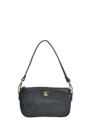 Anna Luchini Geanta de umar  Catalina piele naturala Negru