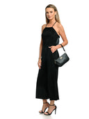 Anna Luchini Geanta de umar  Catalina piele naturala Negru