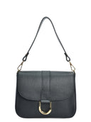 Anna Luchini Geanta de umar  Cristina piele naturala Negru