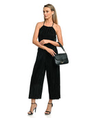 Anna Luchini Geanta de umar  Cristina piele naturala Negru