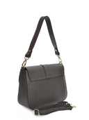 Anna Luchini Geanta de umar  Cristina piele naturala Maro inchis