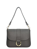 Anna Luchini Geanta de umar  Cristina piele naturala Maro inchis