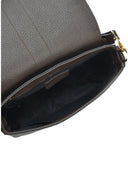 Anna Luchini Geanta de umar  Cristina piele naturala Maro inchis